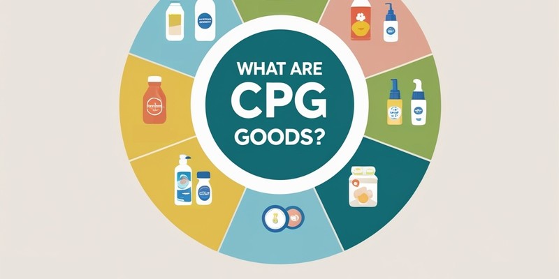 What Are CPG Goods? Categories Of CPG Goods